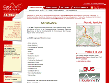 Tablet Screenshot of coeurdemaurienne.com